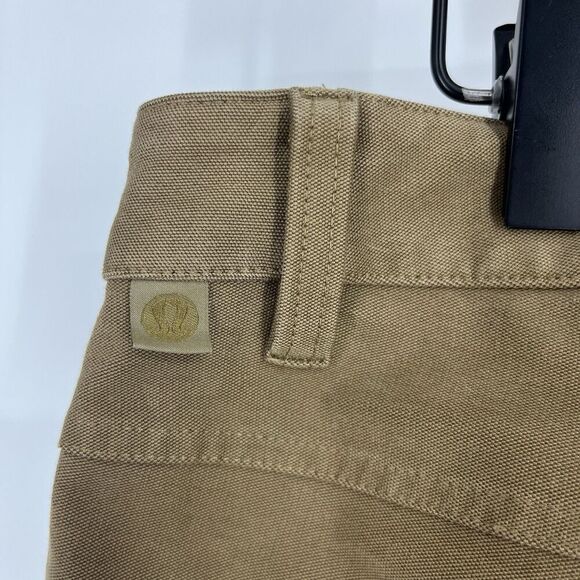 Lululemon ABC Pants Size 34x31 Mens Artifact Brown Utilitech Slim Fit Chino - Picture 7 of 10